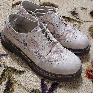Floral dr martens cottage core